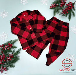 Пижамы для детей новогодние