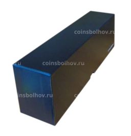 Бокс LOGIK для хранения монет в блистере (85x54 мм), Черный, LEUCHTTURM, 365162