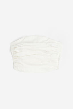 Top bandeau drapeado