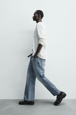 JEANS BOOTCUT FIT / Azul claro - Zara фото 6