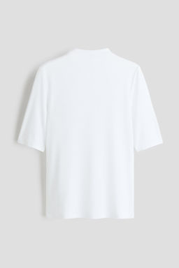 Camiseta con cuello perkins Warming Slim Fit - H&m фото 2
