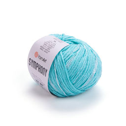 Симфония (Symphony) пряжа YarnArt 80%хлопок 20%вискоза 10х50г/125м  фото 23