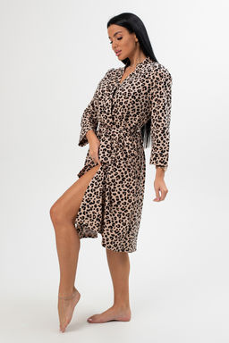 Халат домашний на запах ХЛ02-44