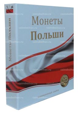 Папка-переплет с кольцевым механизмом для листов формата Optima  Монеты Польши