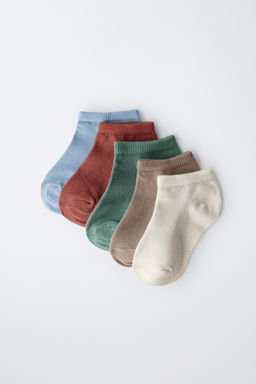 FIVE-PACK OF SHORT SOCKS - Zara фото 3