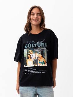 Футболка женская MIST Culture, размер 50, чёрная