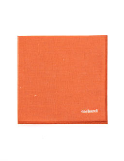 Оранжевый льняной платок - Cacharel фото 2