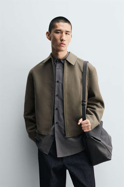 CROPPED FIT JACKET - Zara фото 2