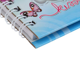 Записная книжка подарочная на замочке, А6+, 50 листов, линия, Зонтик, МИКС - Calligrata фото 4