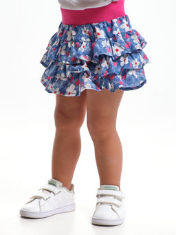 Юбка UD 6436 цветы - Mini maxi фото 2