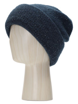 Шапка жен. шерсть+мох+акр LB-N88024 navy