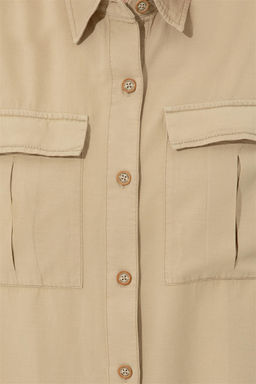 Женская рубашка с длинным рукавом в стиле каменного льна Неожиданная скидка в корзине - U.s. polo assn фото 7