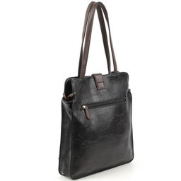 Женская сумка шоппер из эко кожи с косметичкой 0075-1 - Cidirro фото 3