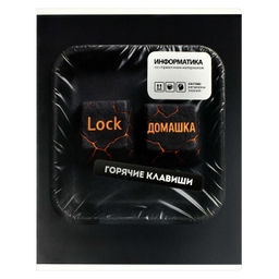 Тетрадь предметная арт. 73067/ 16 "ФРАЗЫ С ХАРАКТЕРОМ" ИНФОРМАТИКА /48 л., А5+, вн.блок - клетка, бе