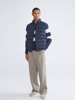 Standart Kal?p Dik Yaka Erkek ?i?me Yelek