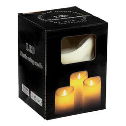 Свеча светодиодная Мерцание, горит жёлтым - Simaland фото 4