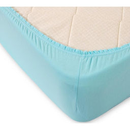 Простыня на резинке Купу-купу, 90х200х20 см, бирюза, трикотаж - Kupu-kupu фото 4