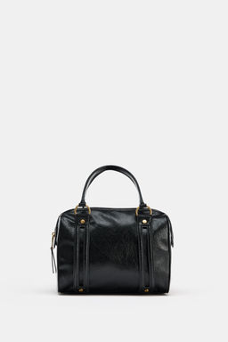 SHOULDER BAG WITH METAL DETAILS