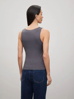 ЕМКА / Однотонный топ - Emka фото 4