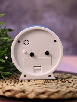 Часы-будильник Morning mood, blue (11,2х10,5 см)