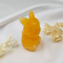 Фигурка резная "Пикачу" из Кальцита