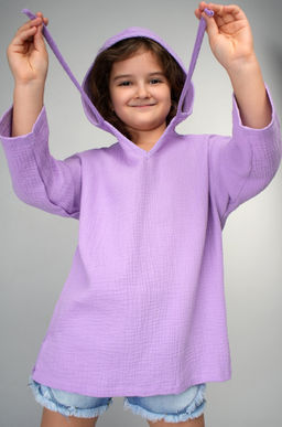 Детская хлопковая пляжная туника из муслина Happyfox - Happy fox фото 8