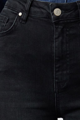 Antrasit Premium Yuksek Bel Skinny Jeans TWOAW25JE00000 - Trendyolmilla фото 4