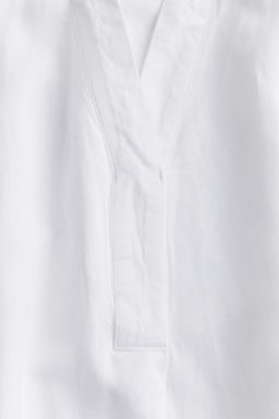 MAMA Vestido tunica en mezcla de lino - H&m фото 6