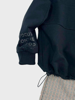 Толстовка с капюшоном UD 8040 черный - Mini maxi фото 2