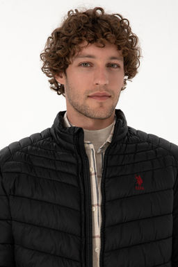 Erkek Siyah Mont Sepette S_rpriz _ndirim