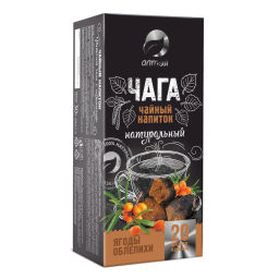 Фиточай Чага с облепихой