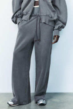 STRAIGHT-LEG PLUSH TROUSERS - Zara фото 20