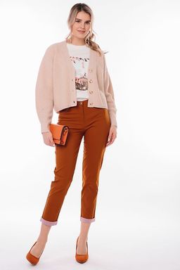 NOBBY, Женские брюки 7721-54 (охра) фото 2