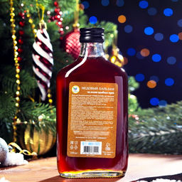 Новогодний медовый бальзам алтайский Женский, 250 мл - Vitamuno фото 3