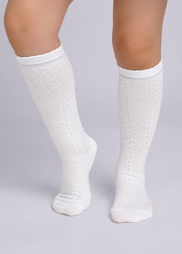 (CLE) П106/1 гольфы дет. выпускной ажур - Clever wear фото 2