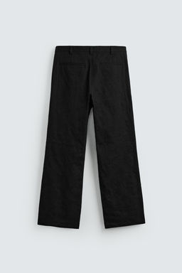 FLORAL EMBROIDERY TROUSERS - Zara фото 18
