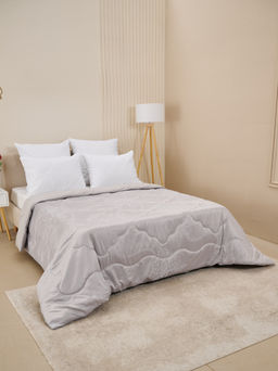 Одеяло Сатин-Жаккард - Серебро 172x205