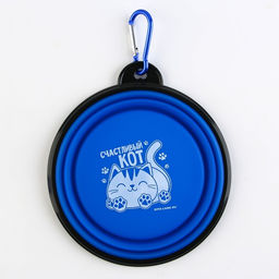 Набор поилка и миска силиконовая "Милота"