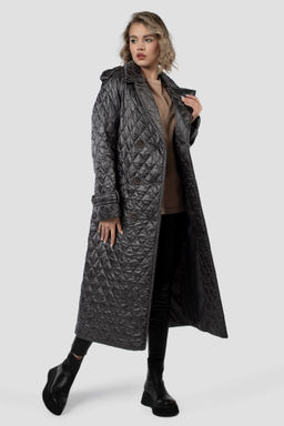 Пальто женское демисезонное - El podio фото 2