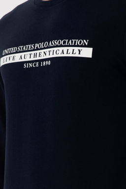 Мужской темно-синий свитшот Неожиданная скидка в корзине - U.s. polo assn фото 7