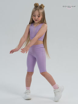 Костюм Тренд лапша лаванда - Sovalina фото 20