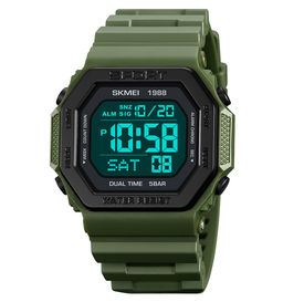 Часы наручные Skmei мужские электронные спортивные 1988army-green