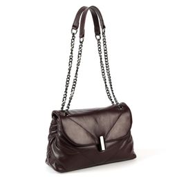 Женская кожаная сумка 6021 ВайнРед