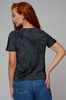 Футболка женская Натали 7497 кулирка хлопок с эластаном  фото 9