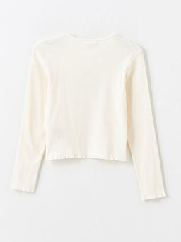 Bisiklet Yaka Powerpuff Girls Nak??l? K?z ?ocuk Ti??rt