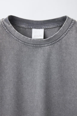 FADED-EFFECT T-SHIRT - Zara фото 3