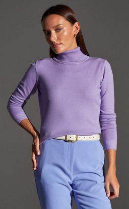 Водолазка F022-215-01 lilac - Fine joyce фото 2