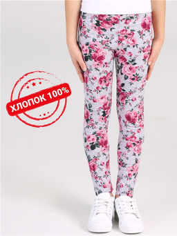 Легинсы Апрель 1ДРЛ3848001н хлопок светло-серый