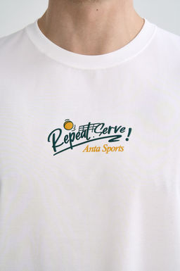 Футболка Белый ANTA SPORTS CLUB SS Tee фото 6