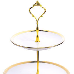 60013 Конфетница 3ярус 15-20-25см фарфор LR (х8) - Mayer&boch фото 3